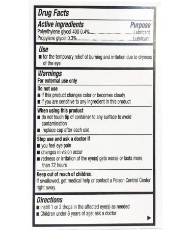 GoodSense Extended Protection Sterile Ultra Lubricant Eye Drops - 0.5 Fl Oz | Buy Internationally | Soothing Relief for Dry Eyes - Buy Online on GoSupps.com