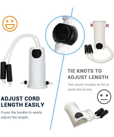 OPOVE Sock Aid for Elderly, Disability, Pregnant Women - Premium Helper with Adjustable Cords - Buy Online on GoSupps.com