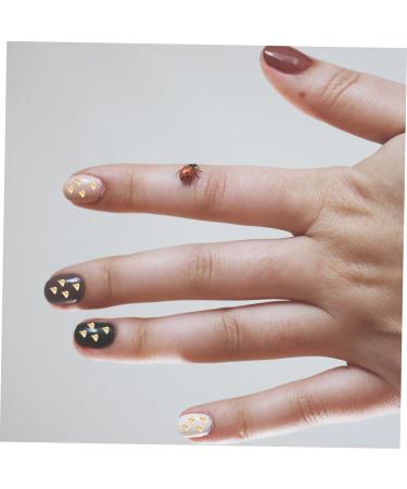 HAPINARY 1 Glass Chip Glass Charms Filling Manicure Charms DIY Glass Fillers Nail Art Charms Nail Art Stone DIY Fillers Manicure DIY Accessories Glass Epoxy Fillers DIY Charm Fillers 0.5X0.3cm Golden - Buy Online on GoSupps.com