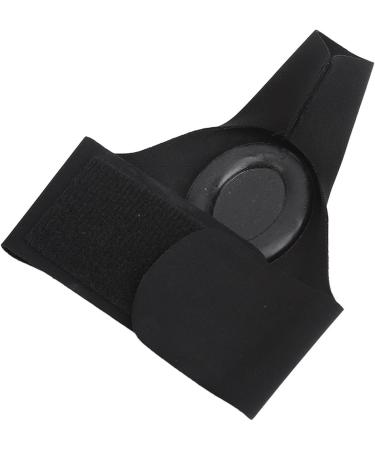 Bunion Sleeve Shock Absorbing Straightener - Adjustable Big Toe Separator Strap for Day & Night Wear - Black - Anti Friction Support (Left Foot) - Buy Online on GoSupps.com