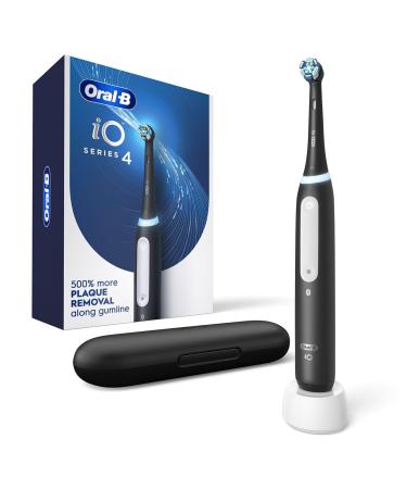 Buy Braun Oral-B IO Series 4 Matt Black - Advanced Electric Toothbrush for Superior Oral Care - Fast International Shipping - Buy Online on GoSupps.com