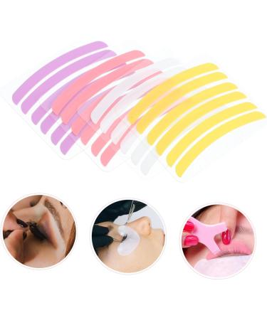 BELLIFFY 12 Pairs Eyelash Tape Lash Lift Perming Stripes Eyelash Perming Tool Eyelash Perming Rods Lash Lifting Tool Eyelash Beauty Tool Lash Perming Pads Silicone Eyelash Lift Pads - Buy Online on GoSupps.com