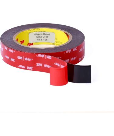 5952 VHB Tape: 2.5cm . x 15 ft. (Black) - Buy Online on GoSupps.com