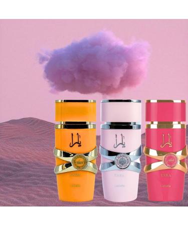 LATTAFA Yara Candy & Tous Eau De Parfum Sprays 100ML (3.4 oz) Unveil The Essence Of Sweetness With The Fragrance Trio. (Bundle) - Buy Online on GoSupps.com