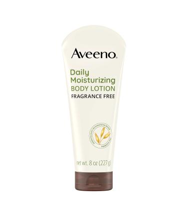Aveeno Daily Moisturizing Body Lotion  Fragrance-Free  8 Fl Oz - Buy Online on GoSupps.com