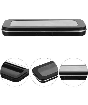 Ipetboom tui Maquillage Portable M Taille Couvercle Transparent Palette de Maquillage Vide Rechargeable en Plastique Bo te Fards Paupi res DIY pour Voyage Bureau et Rangement - Buy Online on GoSupps.com