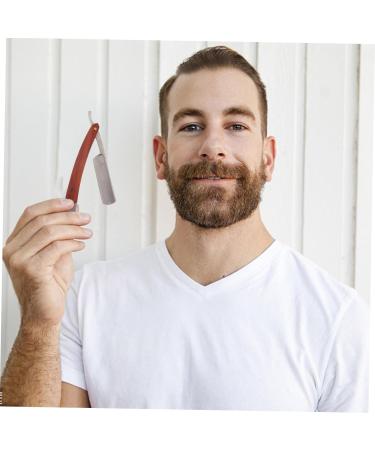 Premium Stainless Steel Shaving Razor & Trimmer for Men | Straight Razor Shaving | Barber-Grade Shaver for Precision Grooming - Buy Online on GoSupps.com