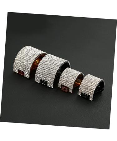 DOITOOL Hair Clip Hair Pin Hair Barrettes Crystal Hair Holder Ponytail Holder Barrette Ponytail Holder Clips Headgear - Buy Online on GoSupps.com