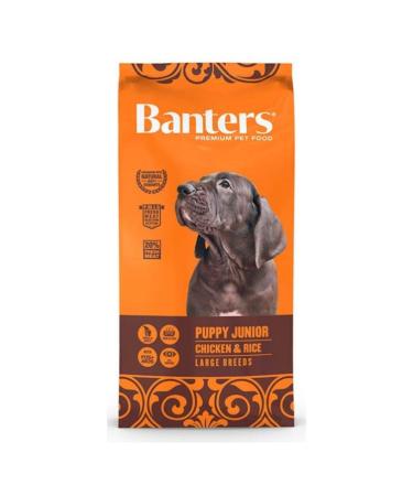BANTERS Puppy junior large chicken&rice 3 kg