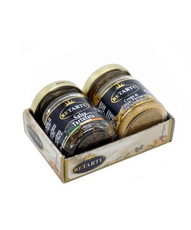 Tasting set 2 Italian delicacies with truffles 50gr + 45gr