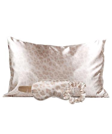 Kitsch Satin Sleep Set Leopard 3 Piece Set