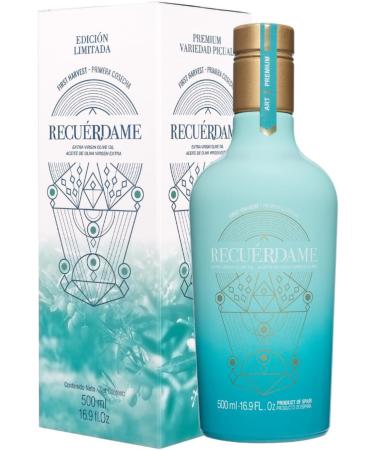 Aceitex Remember Extra Piqu Green Limited Edition olive oil 500 ml - Buy Online on GoSupps.com