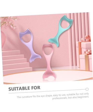 MAGICLULU 4 Pcs Eyeliner Stencils Mascara Tool Aids Beauty Tools De Para Gelatinas Purple Cosmetic 15x5.7cmx2pcs - Buy Online on GoSupps.com