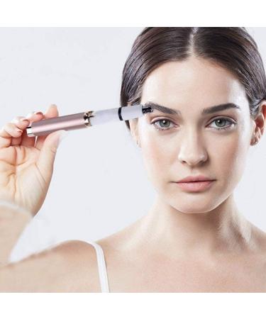 Painless Ear Nose Hair Removal Clipper - Dual Edge Battery-Operated Water Resistant - Unisex Grooming Tool for Men & Women - Buy Online on GoSupps.com