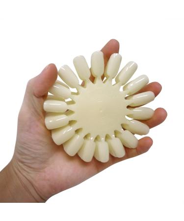 Honbay 20PCS Plastic False Nail Swatches Wheels - Manicure Color Display Wheel - Buy Online on GoSupps.com