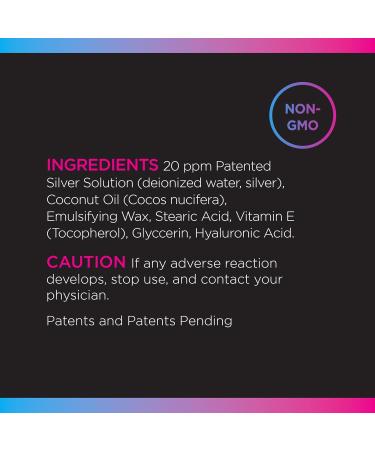 Livingood Daily Silver Serum Skin Cream Moisturizing Body Cream with Colloidal Silver Hyaluronic Acid Coconut Oil & Vitamin E Unscented Body Moisturizer for Dry Skin Women & Men 3.4 Oz - Buy Online on GoSupps.com