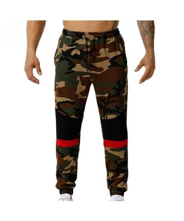 Ronony jogging pants men training pants cargohose army motif camo hiking pants function pants outdoor pants sports pants leisure pants leisure pants jogger jogpants cordel
