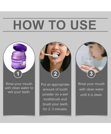 Toothpaste Powder 30ml Natural Whitening Paste | Repair Dental Powder - For Dental Enamel Care Oral Health Sensitive Repair And Improvement - Buy Online on GoSupps.com