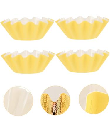 Buy Homsfou 50 PC Wax Paper Cups | Home Wax Warmers & Fragrance Accessories | Eco-Friendly Candle Inserts - 9x9x8 cm - Buy Online on GoSupps.com