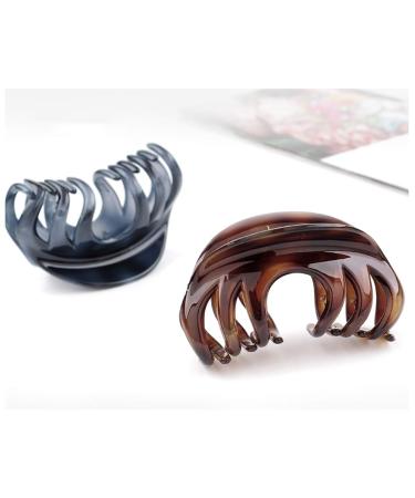 Non-Slip Large Hair Claw Clips for Thick Hair - Strong Hold Hair Clamps (3 Pack) - Buy Online on GoSupps.com