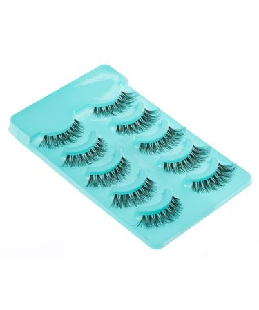 Kenzie Beauty Multipack Demi Wispies False Lashes - 10 Pairs, Clear Thin Band, Eyelash Pack 120 - Buy Online on GoSupps.com