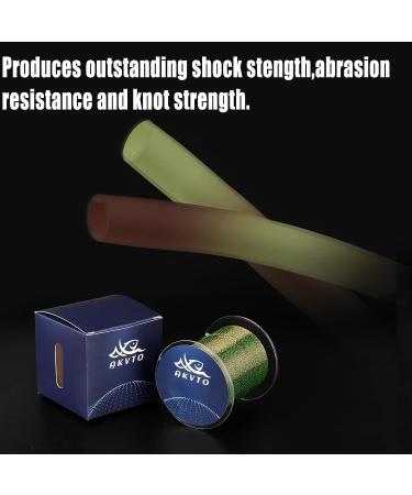 AKvto Spotted Monofilament Fishing Line - Strong & Abrasion Resistant 300Yds Camouflage Line for Freshwater & Saltwater Fishing 10-35LB | 0.30MM/15LB - Buy Online on GoSupps.com