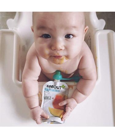 ChooMee SoftSip Food Pouch Tops - 100% Silicone - 2 CT Yellow Pink Swirl - Buy Online on GoSupps.com