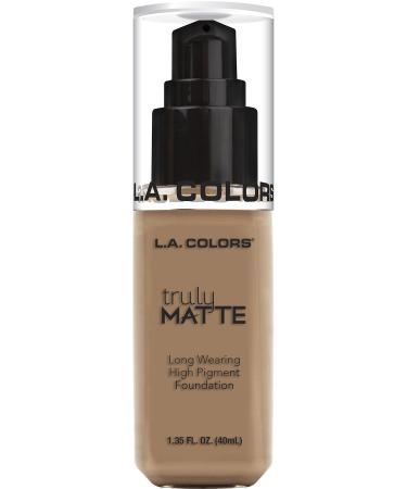 L. A. Colors L.a. Colors Truly Matte Foundation  Cool Beige  1 Ounce  Cool Beige  1 fluid_ounces