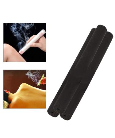 July Gift: 10pcs Moxa Rolls Stick & Burner for Mild Moxibustion | Acupoint Health Care - Buy Online on GoSupps.com