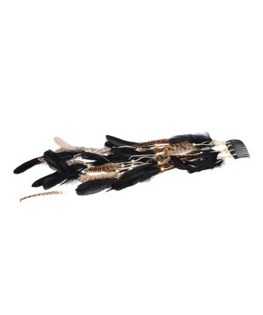 SKISUNO Hair Accessories Women Hair Accessories Headdress Exquisite Plume Headdress Elegant Headbands for Women Party Plume Headbands Decorative Plume Headbands Party Favors
