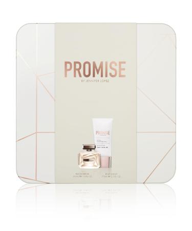 Jennifer Lopez Promise Eau de Parfum Gift Set - 30 ml (1.0 FL OZ) EDP Spray 75 ml (2.5 FL OZ) Body Lotion and Keepsake Tin 1.0 Fl Oz (Pack of 3)