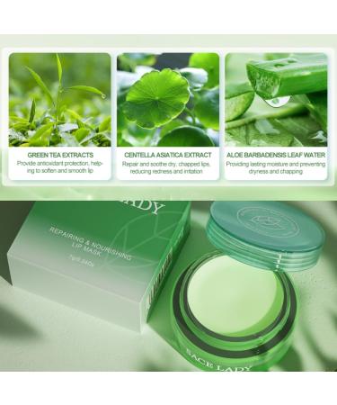 SACE LADY Repairing Lip Mask | Hydrating Overnight Lip Balm with Natural Plant Extracts | Heals Chapped & Cracked Lips | International Shipping - Buy Online on GoSupps.com
