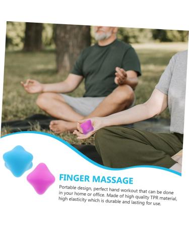Buy Besportble 2-Piece Sixseckball Casual Roller Massage Device - Myofascia Therapy & Hand Protection | Antique Baoding Balls for Home & Gym | International Shipping - Buy Online on GoSupps.com