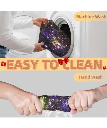 Beard Bib Apron for Men | Non-Stick Waterproof Hair Catcher | Galaxy Space Design - Perfect for Shaving & Trimming - Buy Online on GoSupps.com
