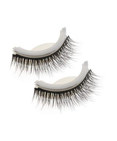 Buy 2 Pairs of 3D Artificial False Eyelashes | Self-Adhesive Easy to Use & Remove Natural Look - Buy Online on GoSupps.com