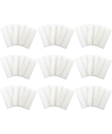 MAGICLULU 90 Sheets Eyelid Tape Fiber Invisible Eye Lift Sticker Double Stick Tape Two Sided Tape Transparent Stickers Tape Refill Clear Tape Double Sided White Man Beauty Stickers - Buy Online on GoSupps.com