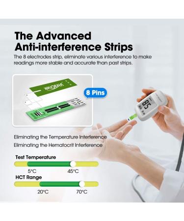 VivaChek Ino Diabete Test Strips x 100 + Lancets x 100 - No Coding Blood Glucose Test - UK Diabetics - VivaChek Ino - 100 strips - Buy Online on GoSupps.com