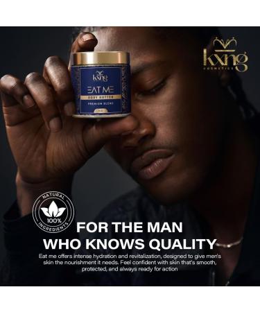 KXNG Cosmetics Shea Body Butter Duo 2 4oz (Eat Me 2 & High Value) | Organic Body Butter with Raw Shea Cocoa Mango & Coconut Oil | Deep Moisturizing Cream for Men & Women | Hands Feet & All Skin - Buy Online on GoSupps.com