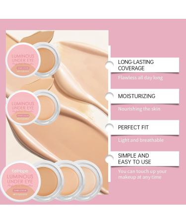 Hailoyearn Under Eye Brightener Refartering Creme Concealer Lightweight Unerye Brightening Cream Undeye Brightener Resolved Cremes Concealer Hydratating Langeous Makeup Ivory - Buy Online on GoSupps.com