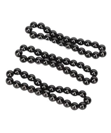 3-part TeraHertz-Energie crystal bracelet energy bracelet 8 mm pearl bracelet fashionable magnetic bracelet for pain relief tiredness relief for men and women Terahertz-E