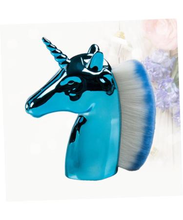 Buy Professional 1pc Foundation & Concealer Brush - Women's Makeup Brush Set for Flawless Application - Blue 9x8cm - Buy Online on GoSupps.com