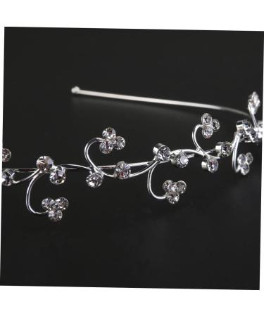 minkissy Flowers hair clip Floral hair barrettes Crystal hairband hair loop Floral hairband flowers wedding Wedding - Buy Online on GoSupps.com