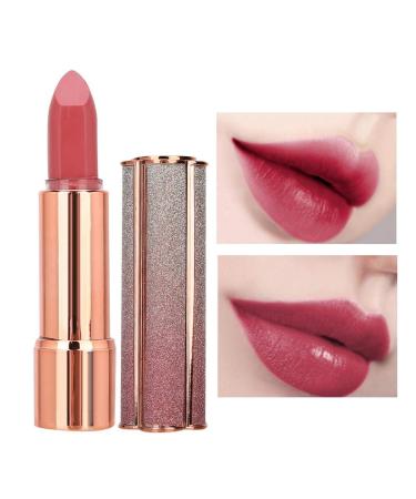 Moisturizing Gradient Lipstick | Smooth & Waterproof Makeup Lipstick (Rose Bean Paste Red) - Buy Online on GoSupps.com