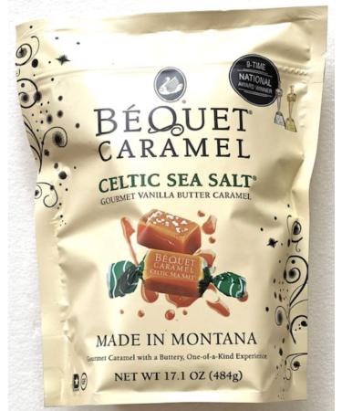Bequet Caramel Celtic Sea Salt 17.1 oz Bag