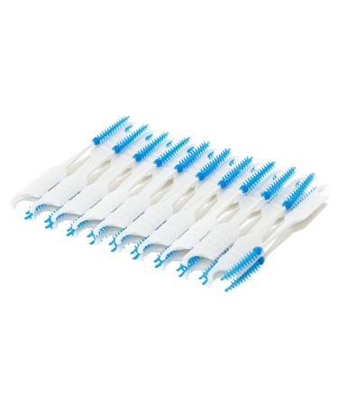 40 pieces of interdental brushes |Silicon toothpick |Toothbrush |Dental floss stick's toothbrush |Dental floss brush |Dental floss brush |Toothpick sticks