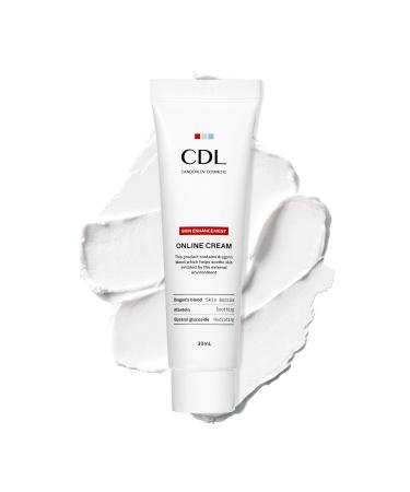 CANDORLOV Dragon Blood Cream 30ml, Anti Aging Moisturizer for Face, Deep Wrinkle Repair & Skin Elasticity Improvement, Clinically Proven, Day & Night Use, Hydrates & Soothes All Skin Type