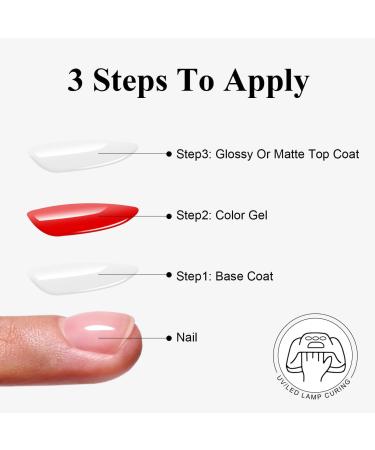 Imtiti Matte Gel Top Coat 15ML No Wipe Matte Top Coat Gel Nail Polish Matte Finish Long Lasting Soak Off UV Led for Gel Nail Polish Salon Quality Nail Manicure - Buy Online on GoSupps.com