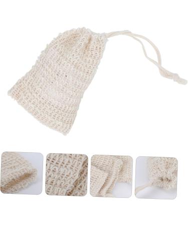 Healeved 10pcs Soap Foaming Foaming Bags Soap Foaming Net Natural Soap Bag Loofah Soap Bag Sisal - Buy Online on GoSupps.com