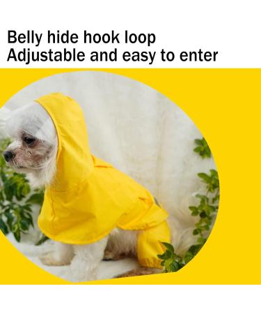 Dog Raincoat Waterproof Dog Raincoat Adjustable Easy Control Breathable for S - Buy Online on GoSupps.com