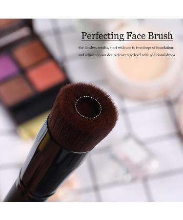 Energy Konkaver Foundation Brush - Liquid Primer Blush & Makeup Brush for Cream & Powder - Black - 24.34G - Buy Online on GoSupps.com